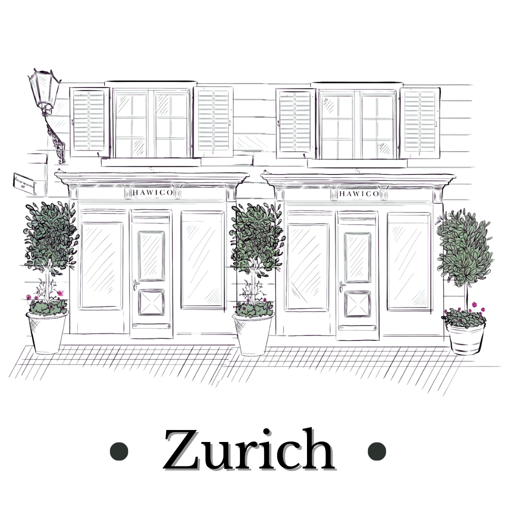 Hawico Zurich store — Scottish cashmere boutique in Zurich