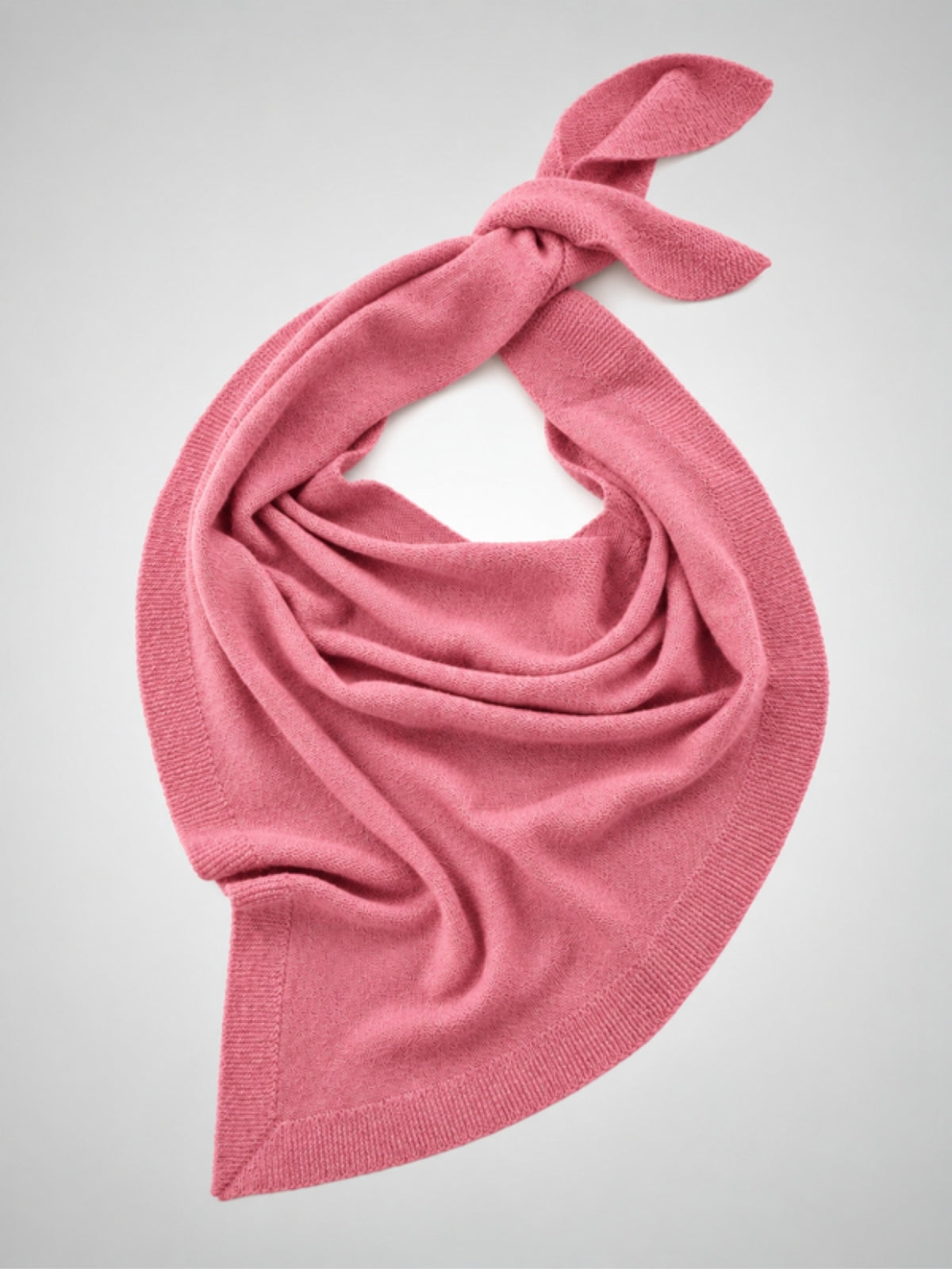 Clouda Cashmere Triangle Wrap (in Camelia) – Hawico Scotland