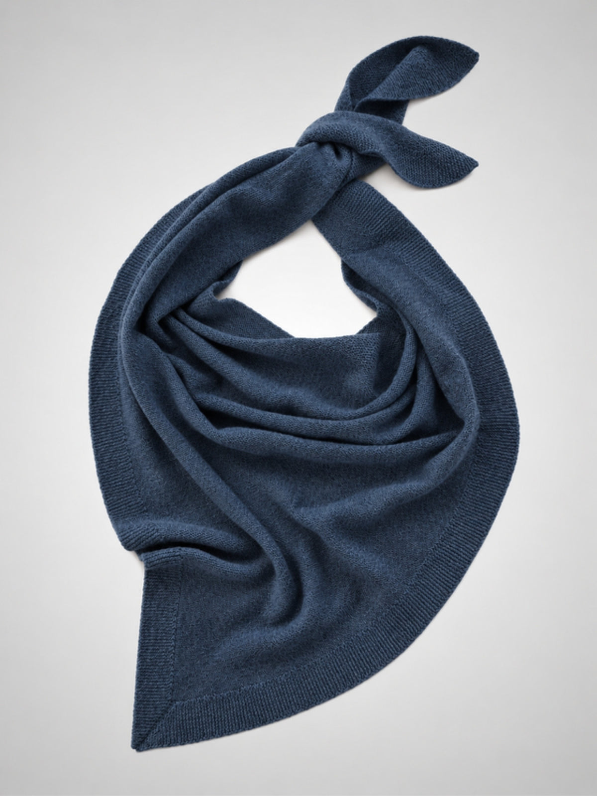 Clouda Cashmere Triangle Wrap (in Serge) – Hawico Scotland