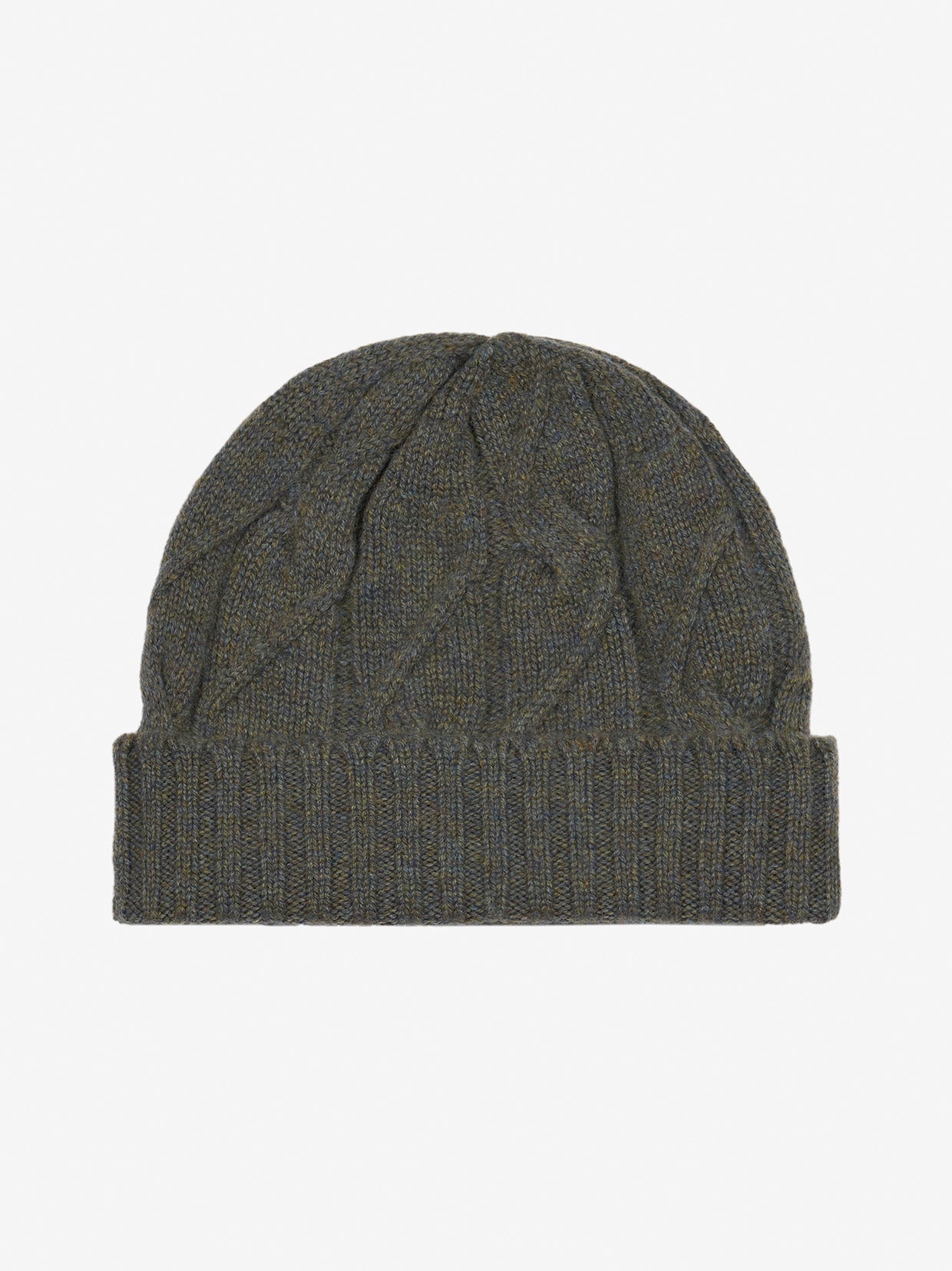Camber Cable Knit Hat - Greens Burn image