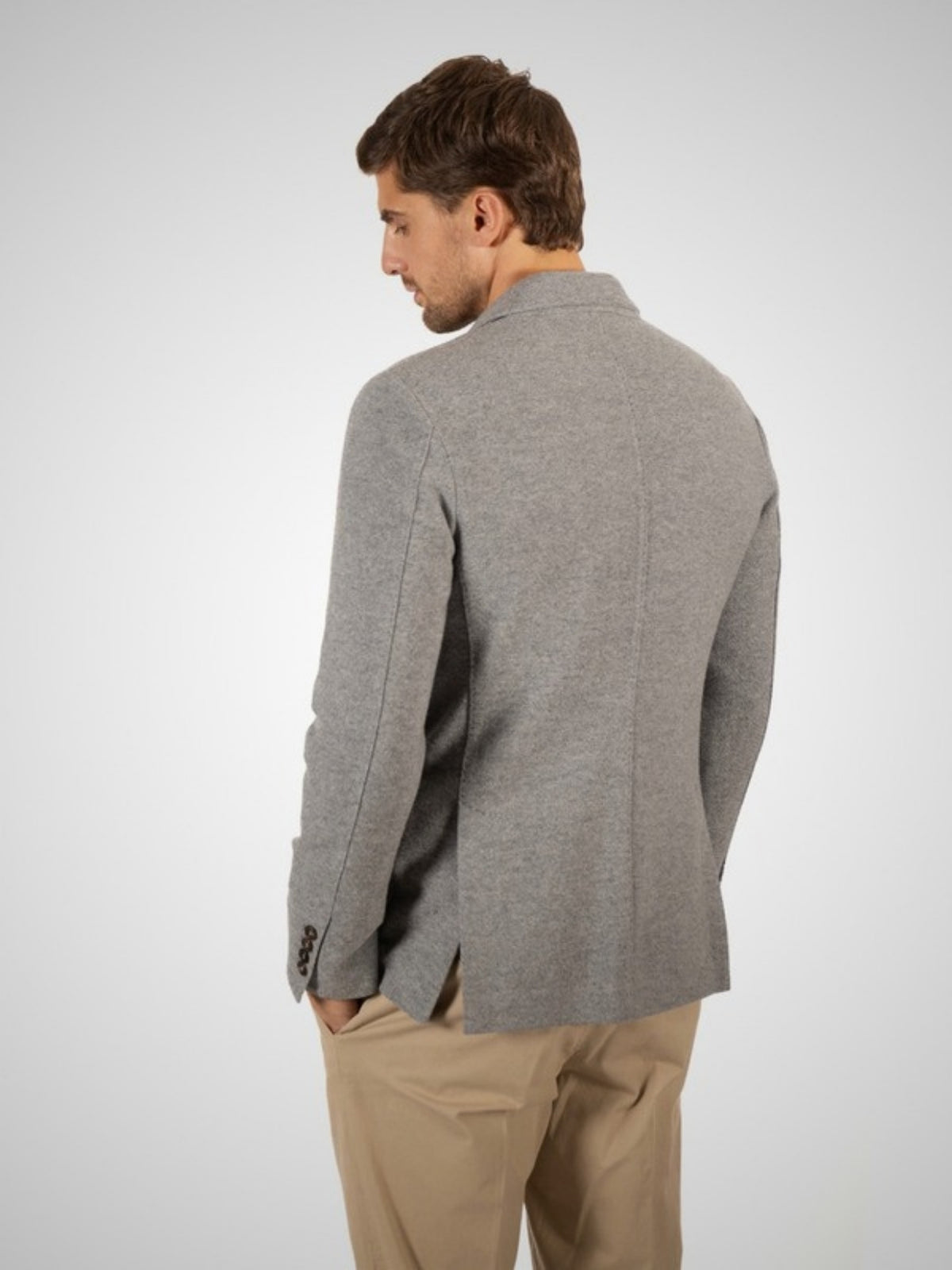 Melrose Men's Cashmere Jacket (in City) – Hawico Scotland