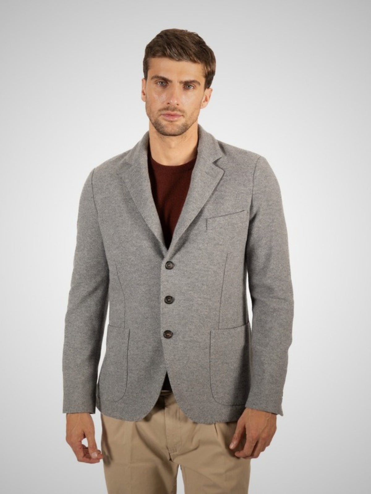 Melrose Men's Cashmere Jacket (in City) – Hawico Scotland