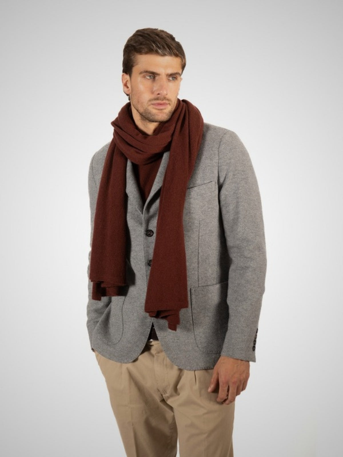 Melrose Men's Cashmere Jacket (in City) – Hawico Scotland