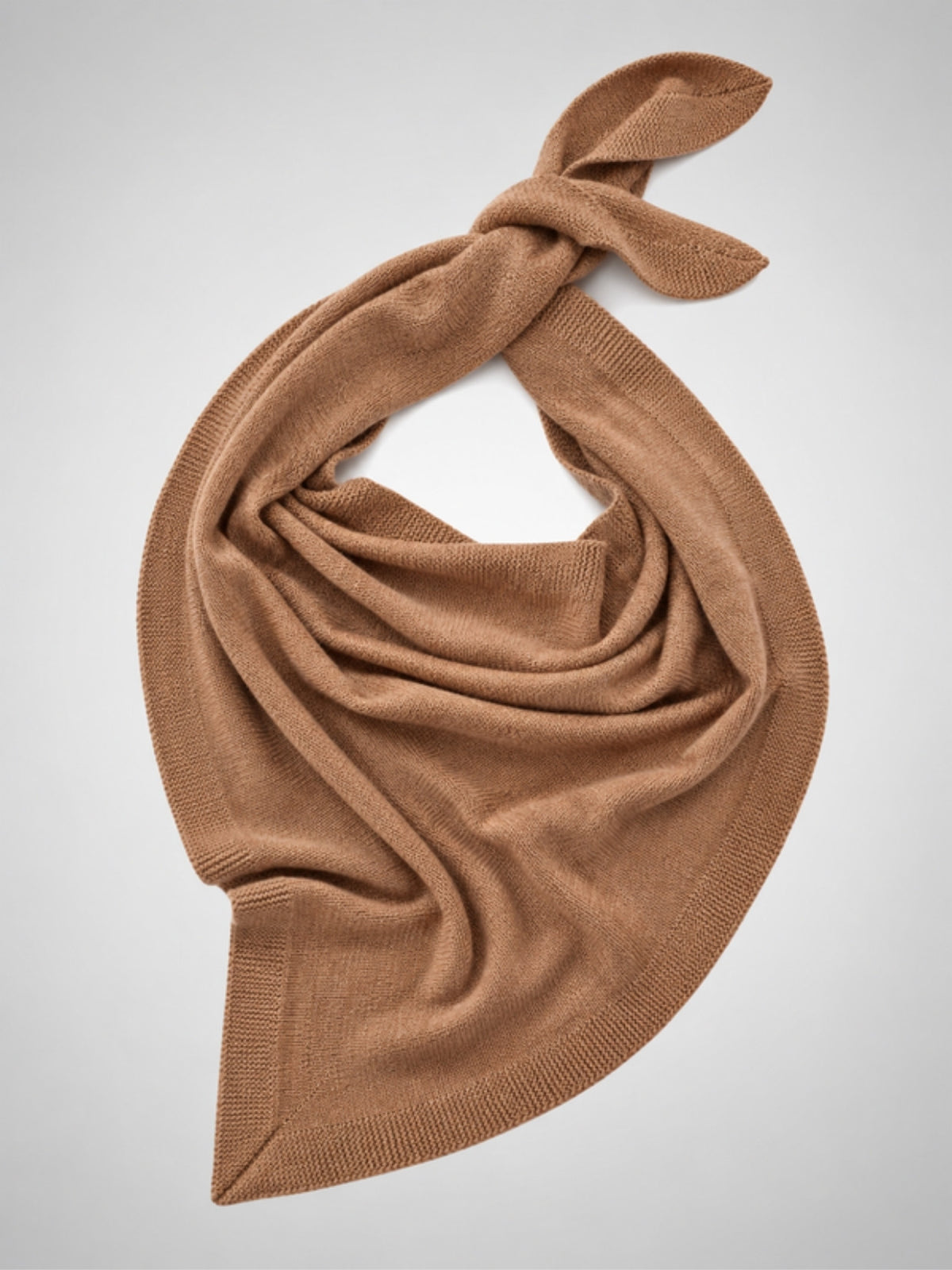 Clouda Cashmere Triangle Wrap (in Taupe) – Hawico Scotland